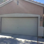 Before garage door upgrade